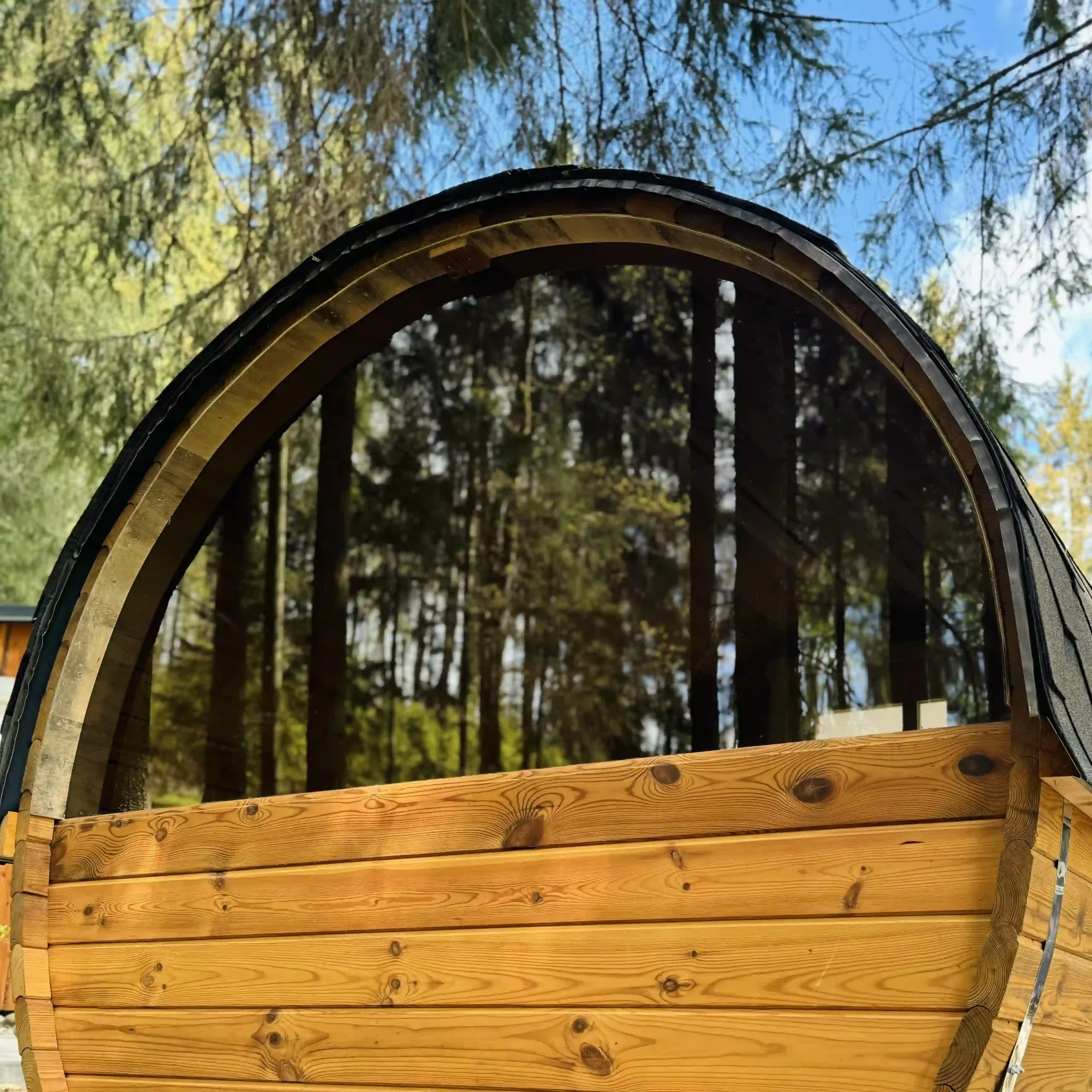 Halbepanoramafenster