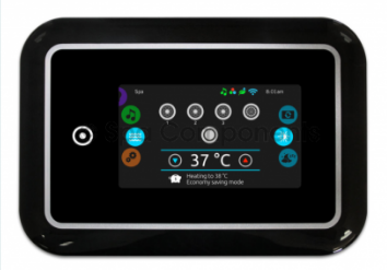 Gecko 3-kW-Heizung<br> mit Gecko K1000-Steuerung<br> (Touchscreen)