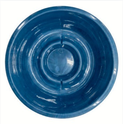 Blauer Marmor