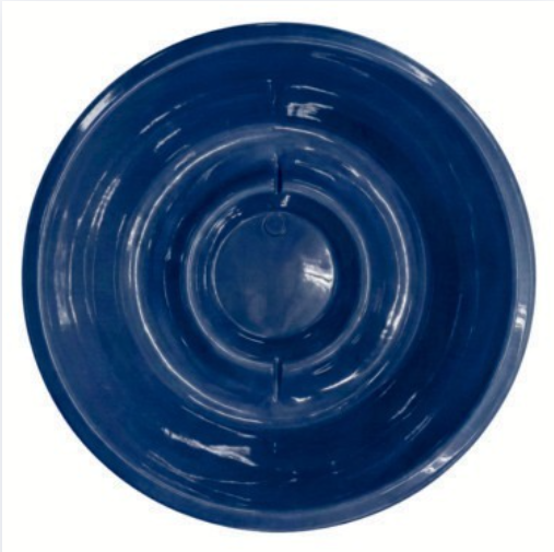Dunkelblauer Marmor