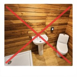 Ohne Sanitärraum